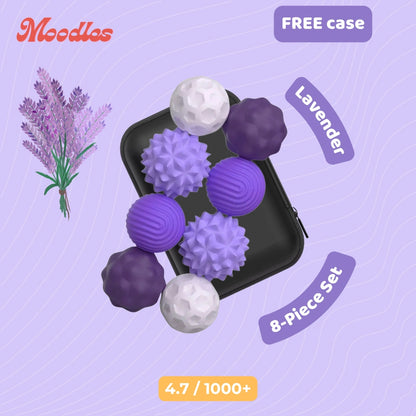 Moodles™ – Magnetic Mood Balls that Melt Stress Away (Free Case)