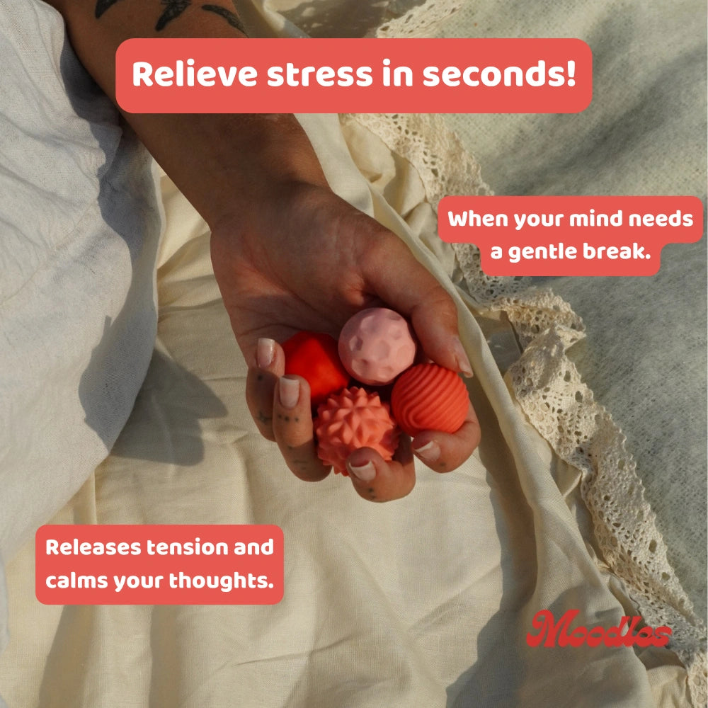 Moodles™ – Magnetic Mood Balls that Melt Stress Away (Free Case)